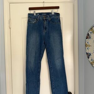 J. Crew Blue Straight Jeans Classic Fit